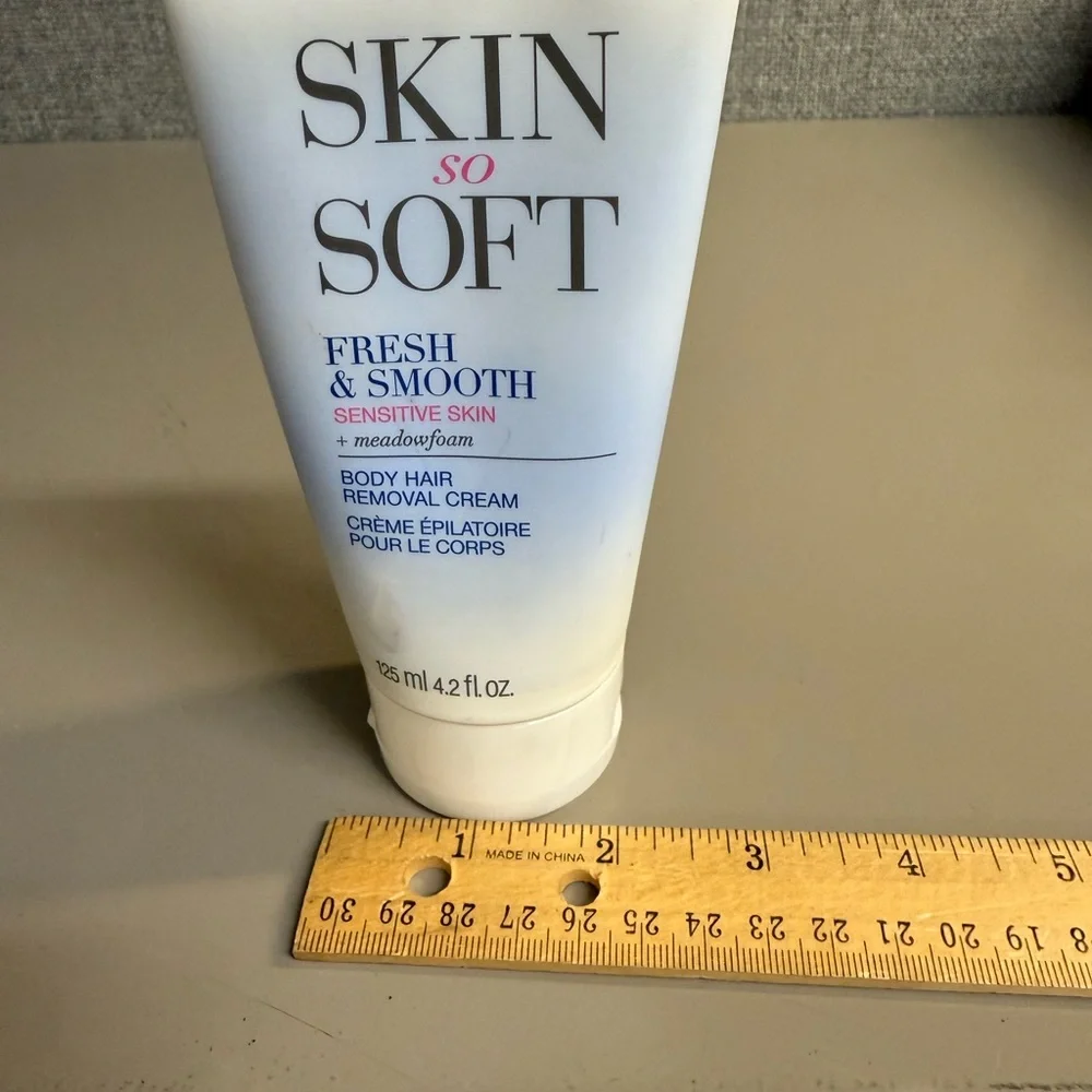 Avon Skin So Soft Fresh & Smooth Hair Removal Cream sensitive skin factory seal - Picture 10 of 13